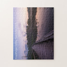 Quebra-cabeça do pântano do castor do vale de