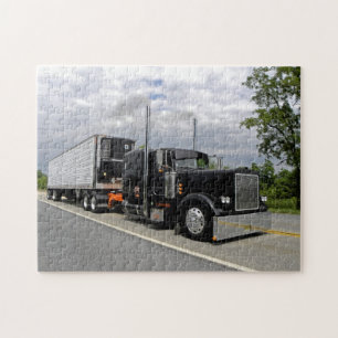 Quebra-cabeça do Peterbilt 379 de Faber
