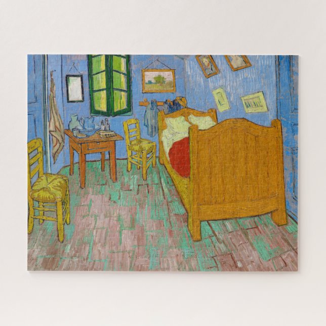 Quebra-cabeça do Quarto de Vincent Van Gogh (Horizontal)