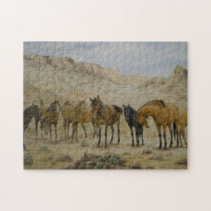 Quebra-cabeça do rebanho do cavalo