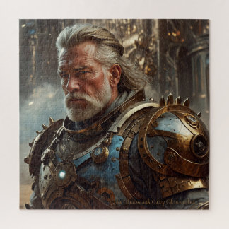 Quebra-cabeça do Rei Steampunk Regal Majestoso