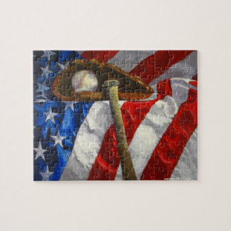 Quebra-cabeça do serrote de baseball