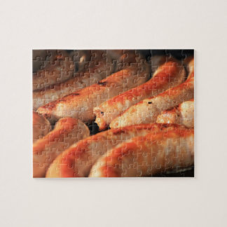 Quebra-cabeça do Sizzle da salsicha