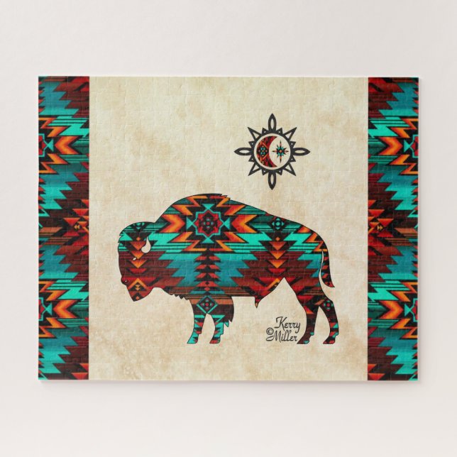 Quebra-cabeça do Sudoeste de Buffalo Jigsera (Horizontal)