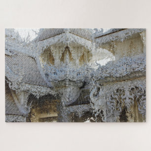 quebra-cabeça do templo branco