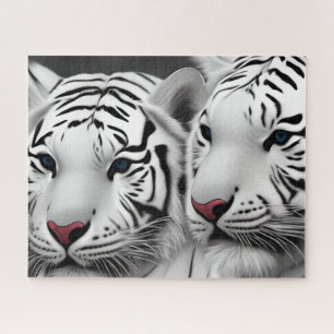 Quebra-cabeça do Tigre Branco