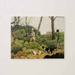 Quebra-cabeça Do "tiro faisão", bar. por Thomas McLean, 1820 (