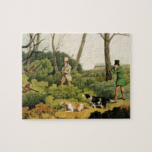 Quebra-cabeça Do "tiro faisão", bar. por Thomas McLean, 1820 ( (Horizontal)