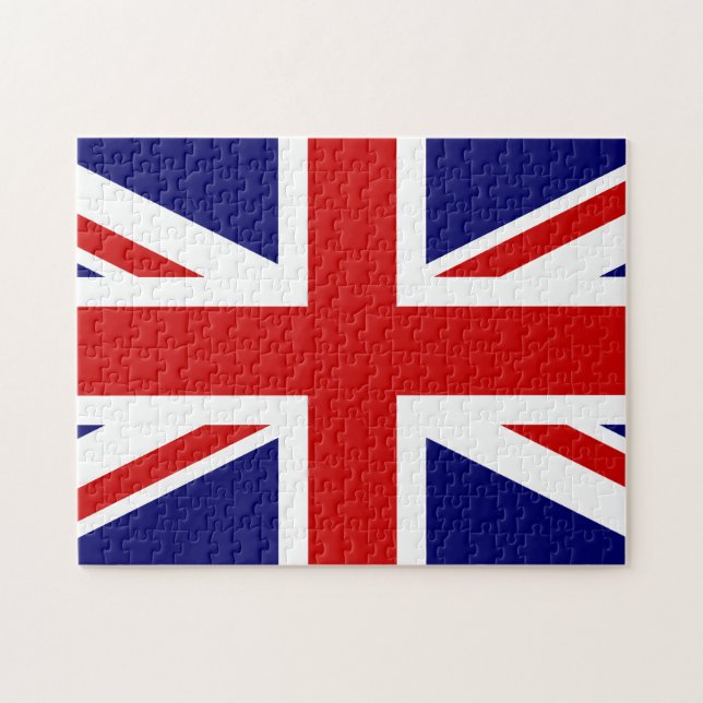 Quebra-cabeça do Union Jack (Horizontal)