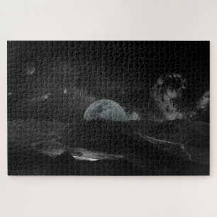 quebra-cabeça do universo da lua