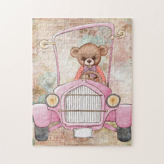 Quebra-cabeça do Urso de Teddy (Vertical)