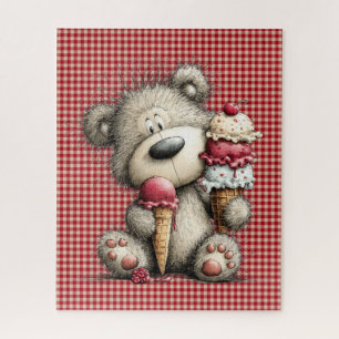 Quebra-cabeça do Urso de Verão