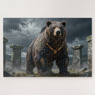 Quebra-cabeça do Urso do Espírito Celta