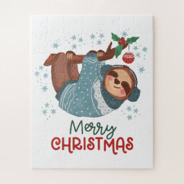 Quebra-cabeça do Velho Preguiçoso de Natal