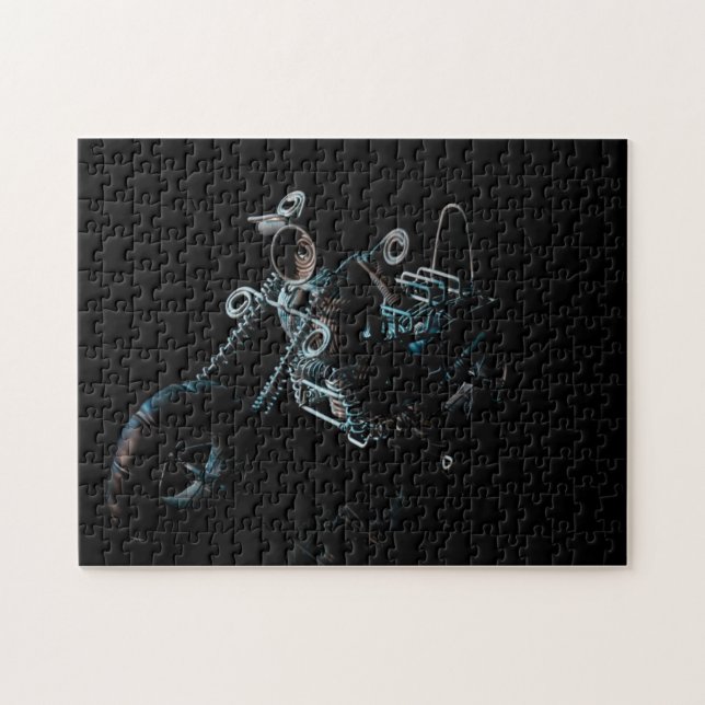 quebra-cabeça do velomotor (Horizontal)