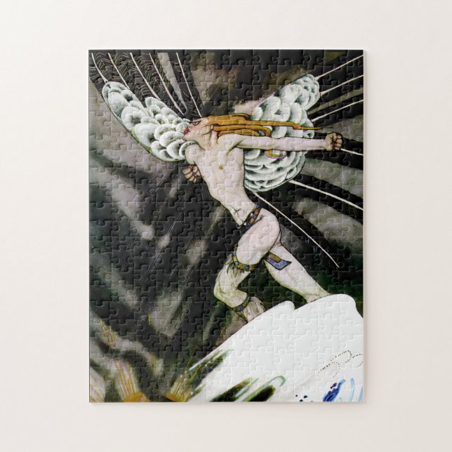 Quebra-cabeça do Vento Norte (Vertical)