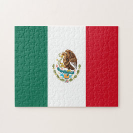 Quebra-cabeça do Vidro da Bandeira do México