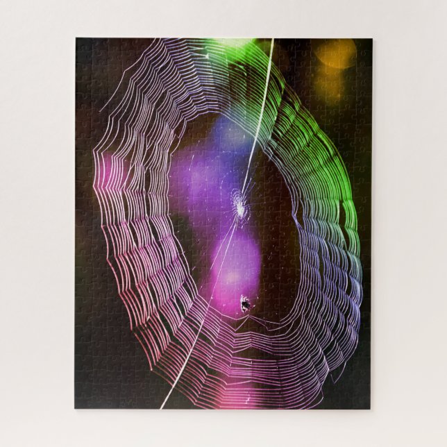 Quebra-cabeça do Web Spider do Estilo de Disco (Vertical)