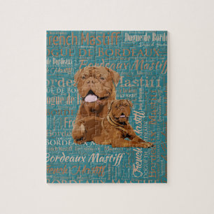 Quebra-cabeça Dogue de Bordéus - Mastiff francês