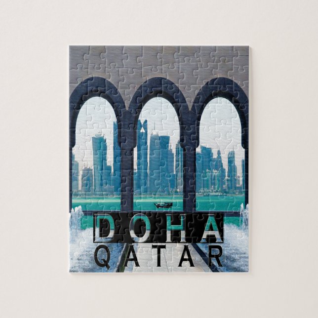 Quebra-cabeça Doha (Vertical)