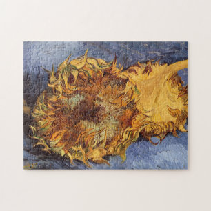 Quebra-cabeça Dois girassóis cortados por Vincent van Gogh