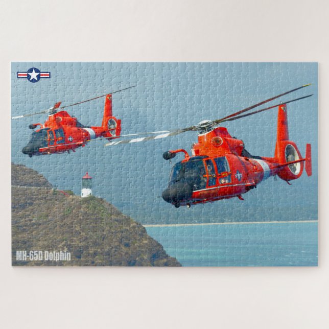 Quebra-cabeça DOLFIN MH-65D (20x30 POLEGADAS) (Horizontal)