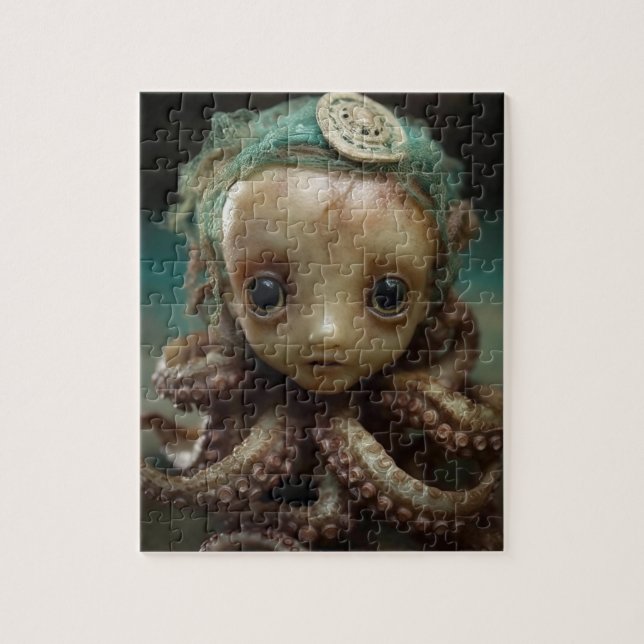 Quebra-cabeça Doll Octopus (Vertical)