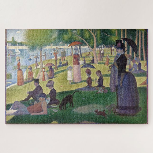 Quebra-cabeça Domingo à tarde na ilha de La Grande Jatte (Horizontal)