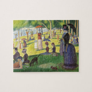 Quebra-cabeça Domingo em La Grande Jatte por Georges Seurat