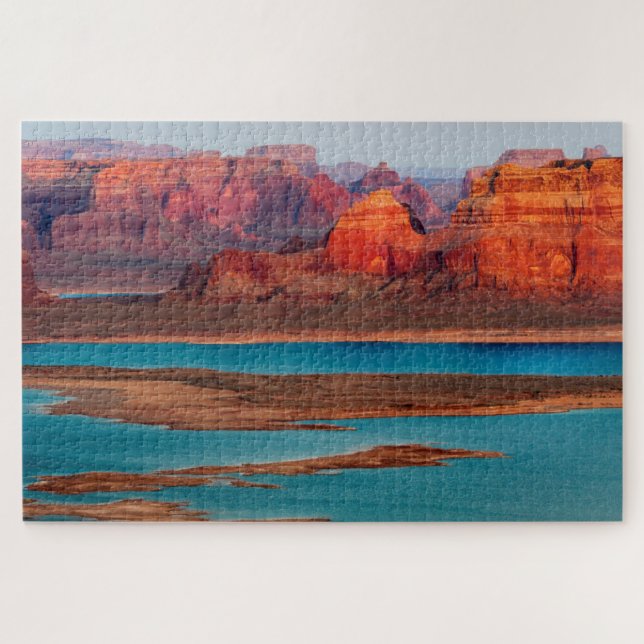 Quebra-cabeça Dominguez Butte & Lago Powell, Utah (Horizontal)