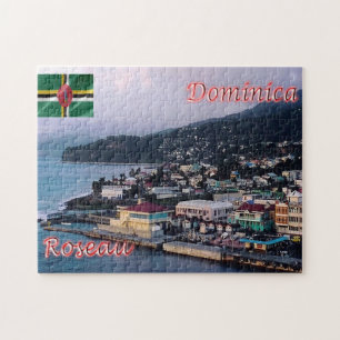 Quebra-cabeça Domínica - Roseau -