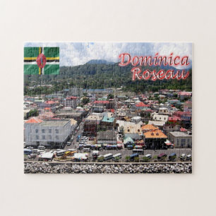 Quebra-cabeça Dominica - Roseau - Fotos Cuise -