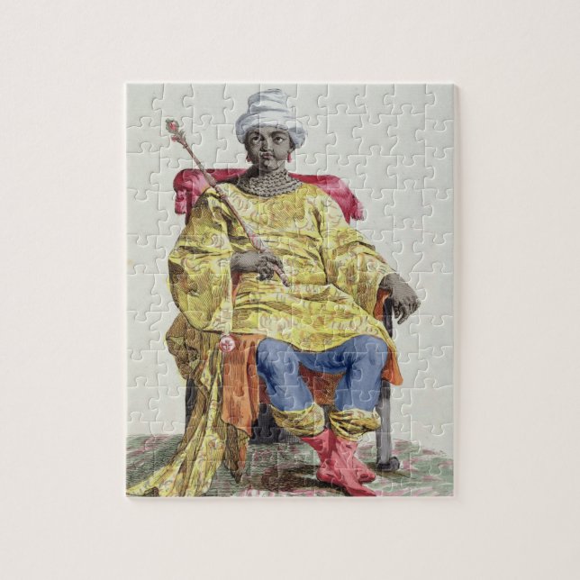 Quebra-cabeça Don Alvares, rei do Congo, 'do DES de Receuil (Vertical)