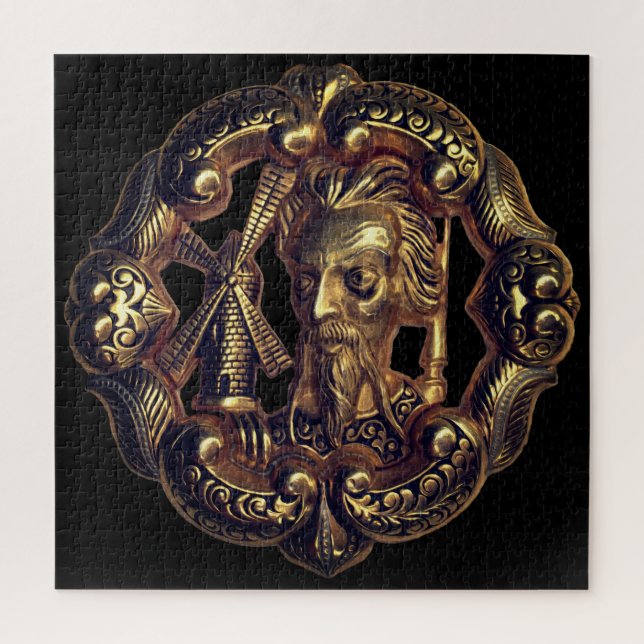 Quebra-cabeça Don Quixote e o Moinho de Vento (Vertical)