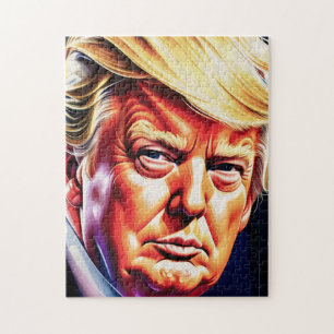Quebra-cabeça DONALD TRUMP ART JIGSAW