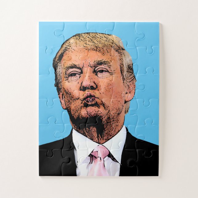 Quebra-cabeça DONALD TRUMP KISS JIGSAW (Vertical)