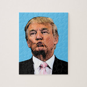 Quebra-cabeça DONALD TRUMP KISS JIGSAW
