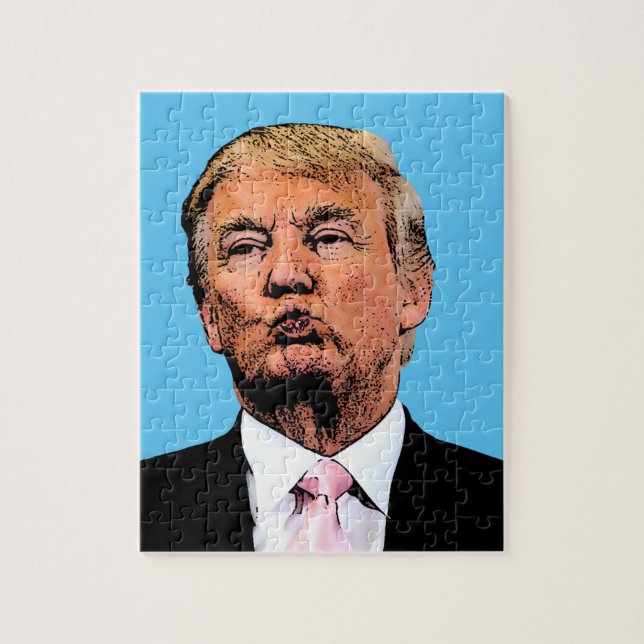 Quebra-cabeça DONALD TRUMP KISS JIGSAW (Vertical)