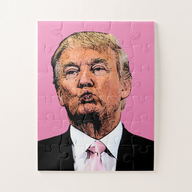 Quebra-cabeça DONALD TRUMP KISS JIGSAW (Vertical)