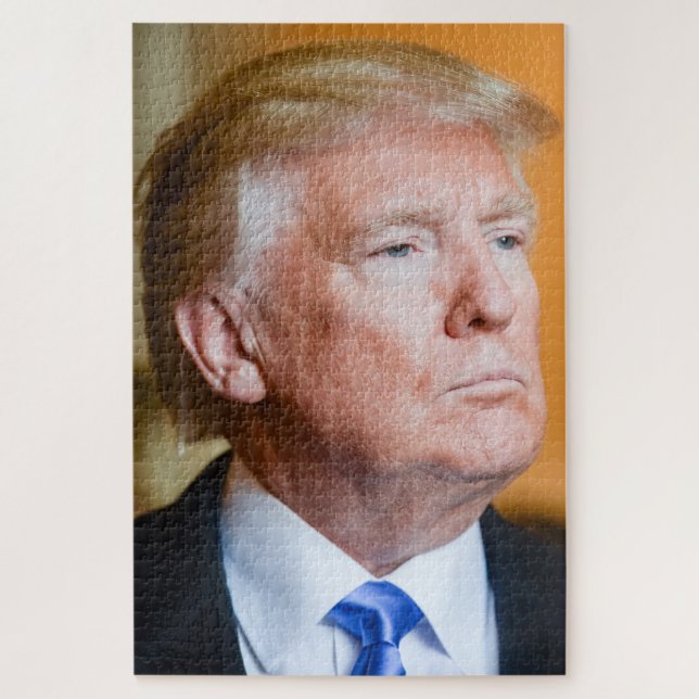 Quebra-cabeça Donald Trump Portrait (Vertical)