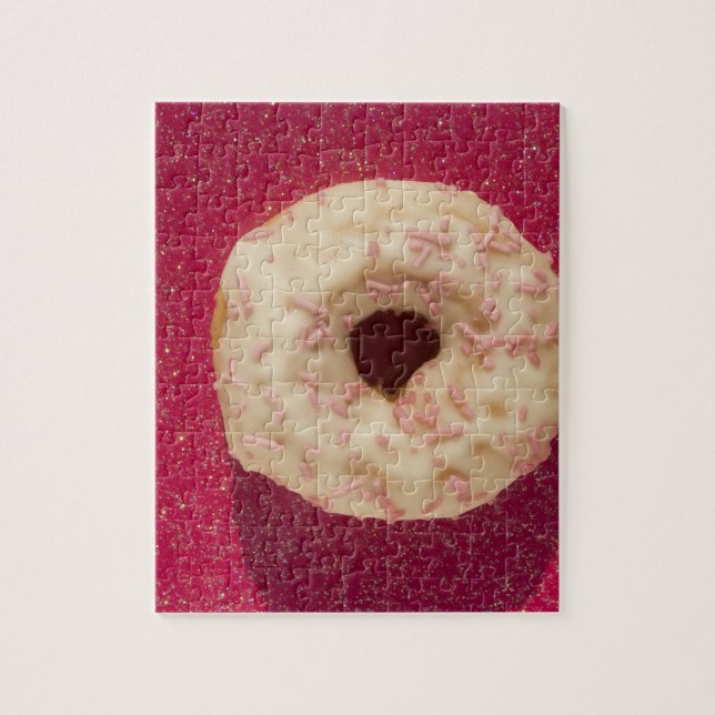 Quebra-cabeça Donut Polvilhado (Vertical)