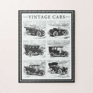 Quebra-cabeça dos carros vintage