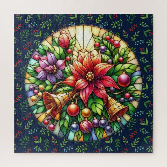 Quebra-cabeça dos Cintos de Natal (Vertical)