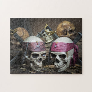 Quebra-cabeça dos crânios do pirata