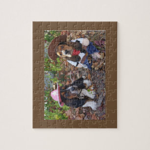 Quebra-cabeça dos filhotes de cachorro do cão de