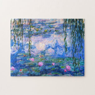 Quebra-cabeça dos lírios de água de Monet