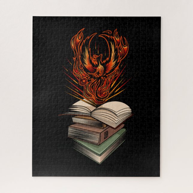 Quebra-cabeça Dos Livros (Vertical)