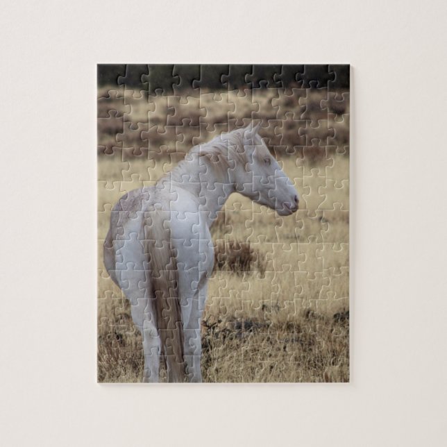Quebra-cabeça dos Mustangs de Steens (Vertical)