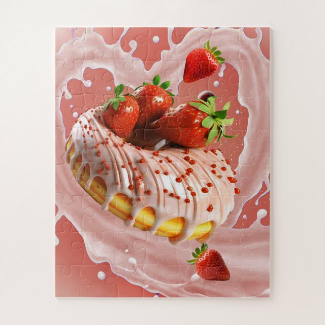 Quebra-cabeça dounat (Vertical)