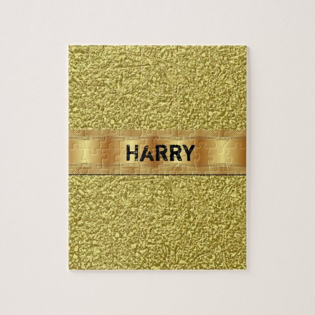 Quebra-cabeça Dourado (Vertical)